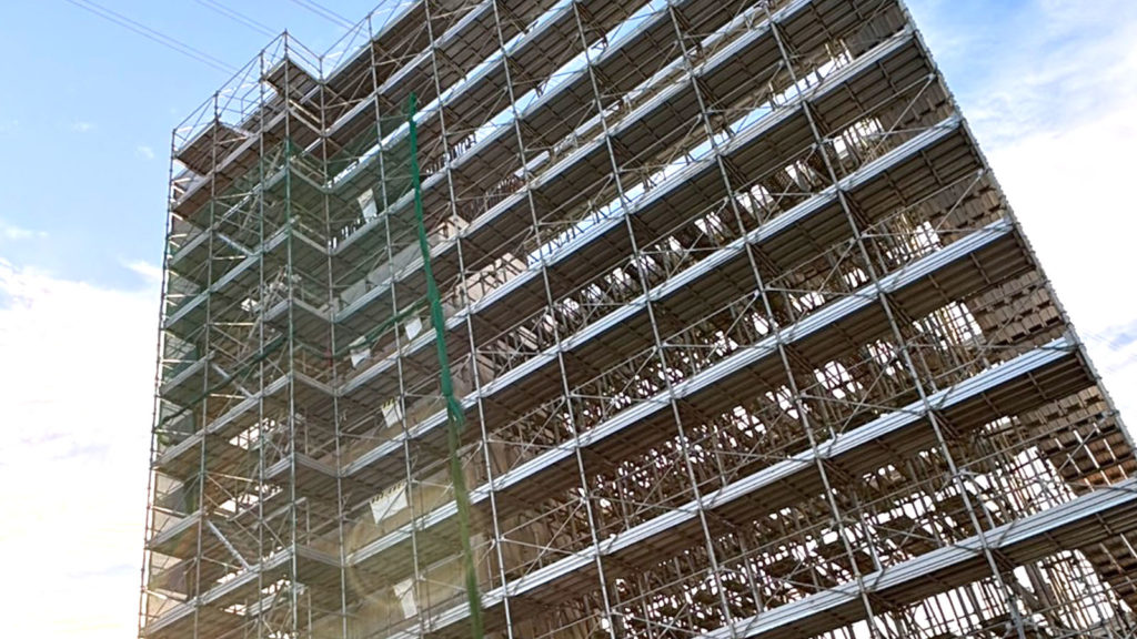 島根県の足場工事なら 株式会社 三優工業